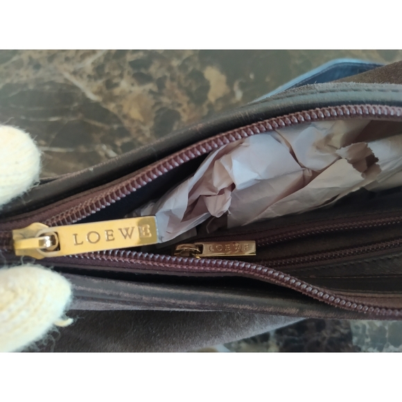 SOLD 🔥Iconic Vintage!Loewe Shoulder Bag - Picture 13 of 16